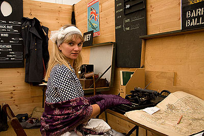 фестиваль, ретро, винтаж, девушка,
