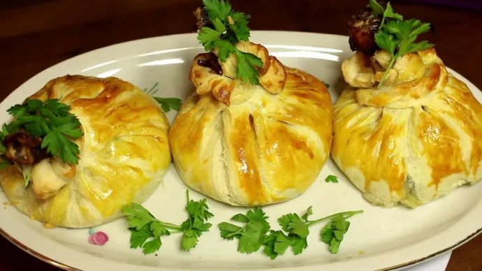 Куриные ножки в мешочке