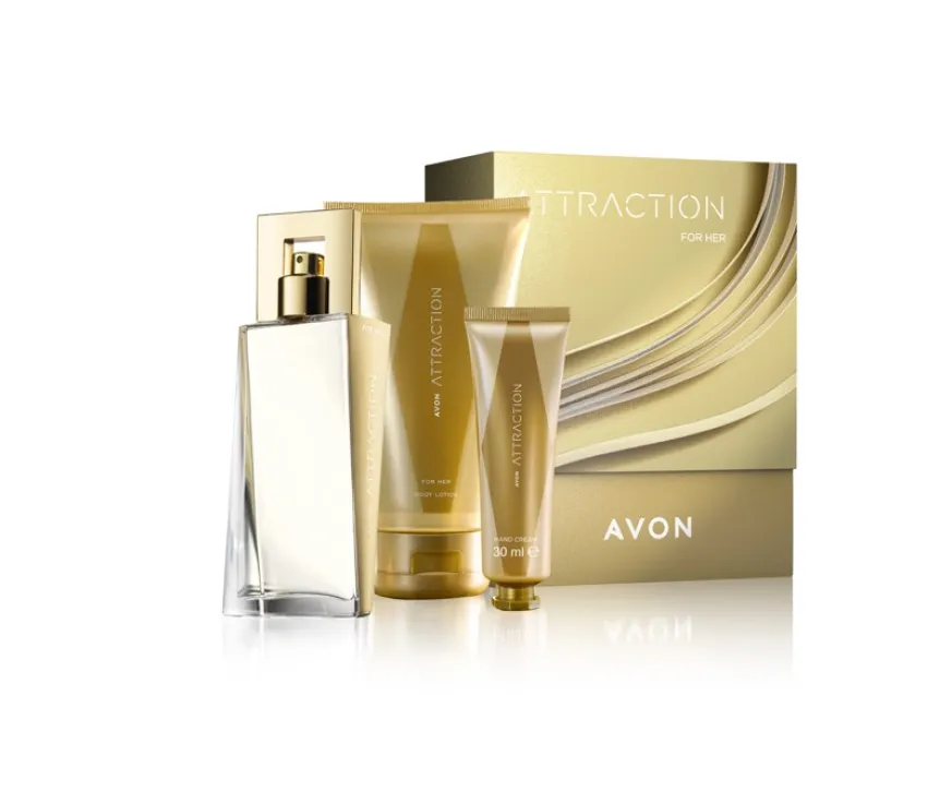 Набор с парфюмерной водой Avon Attraction