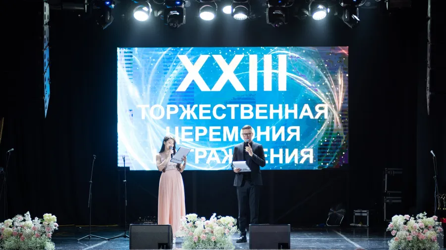 XXIII церемония Премии "Грация" - актер Романов Борис Леонидович получил заслуженную награду