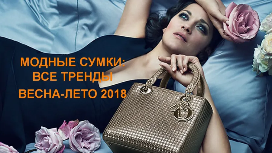 Модные сумки весна-лето 2018