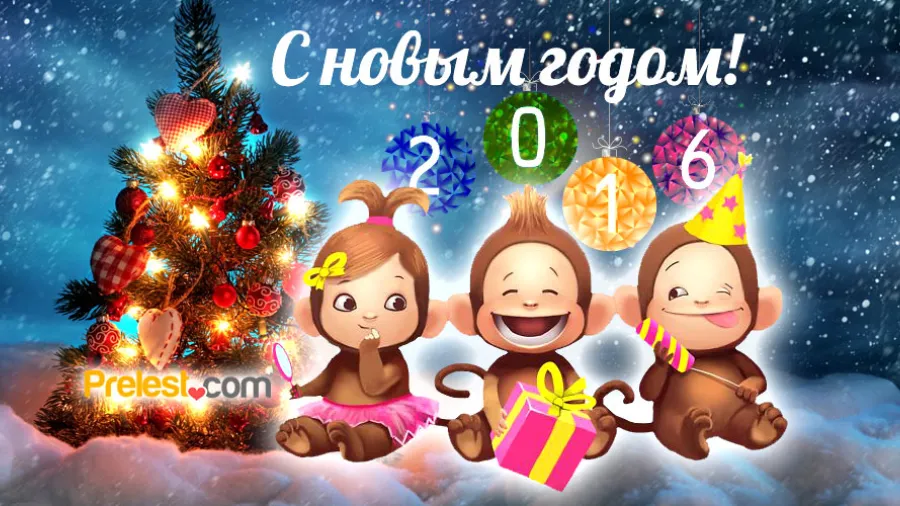 Поздравляем с Новым 2016 годом!