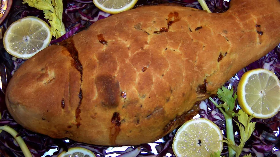 Пирог Рыбник с грибами