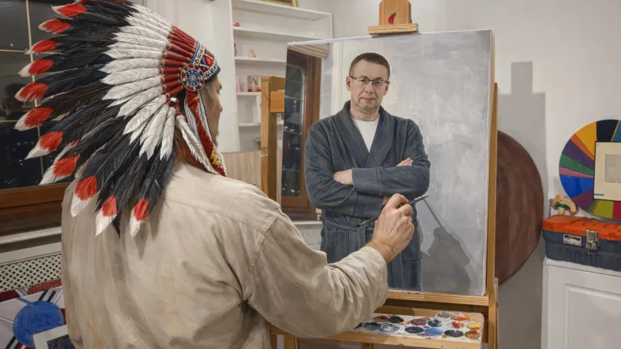 «Ностальгия обезоруживает»: художник Юрий Уляшев - о Чебурашке как портале в детство, черном круге Малевича и бизнесе на искусстве