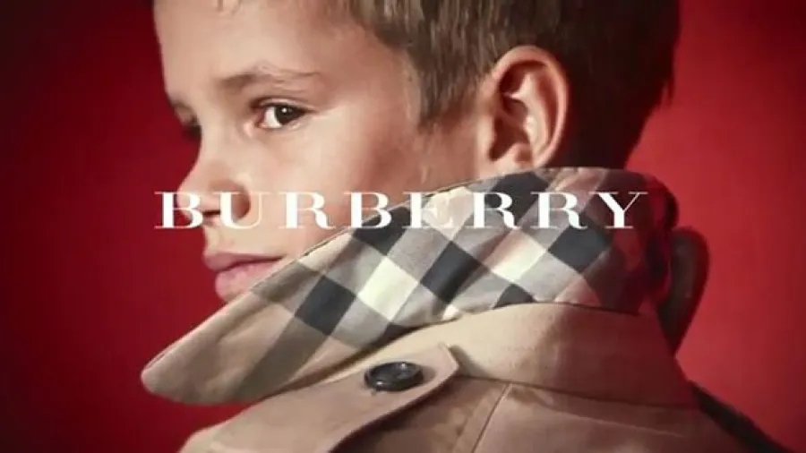Ромео Бекхэм снялся в рекламе Burberry
