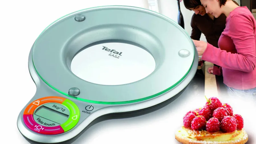 Tefal представляет кухонные весы Easy range c уникальной системой Visio Touch.