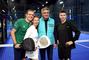 Алексей Нечаев с гостями турнира